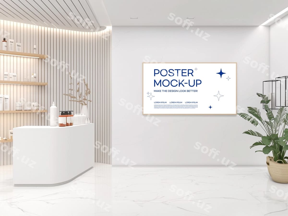 Poster namunasi | Poster mockup