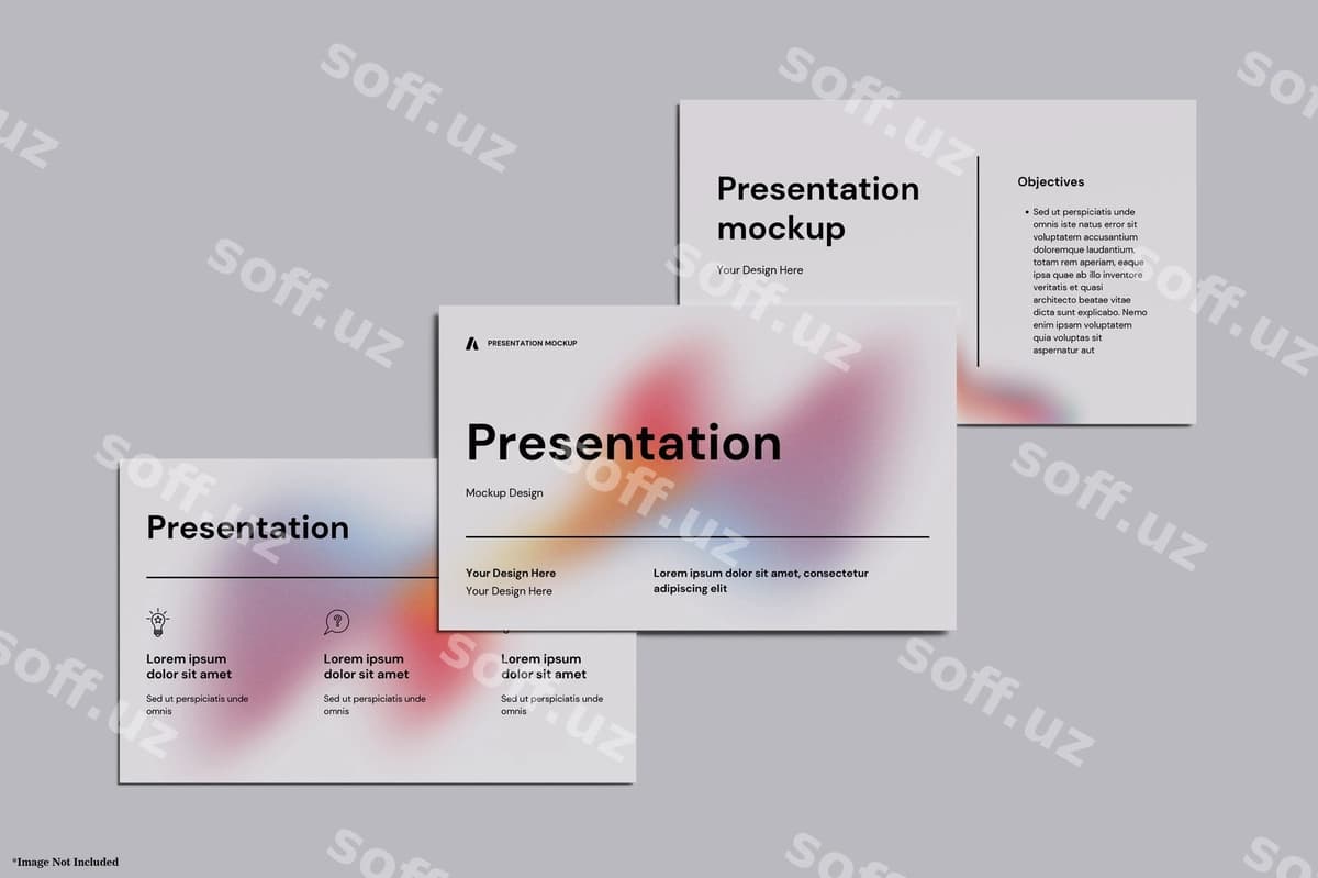 Prezentatsiya modeli | Presentation mockup