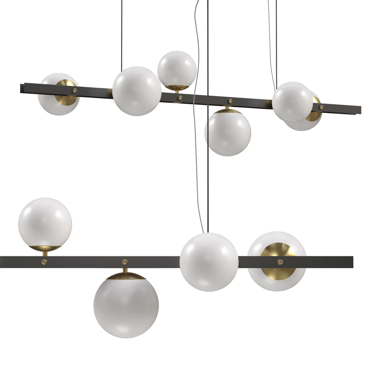 Rail, row lamp JUDITH