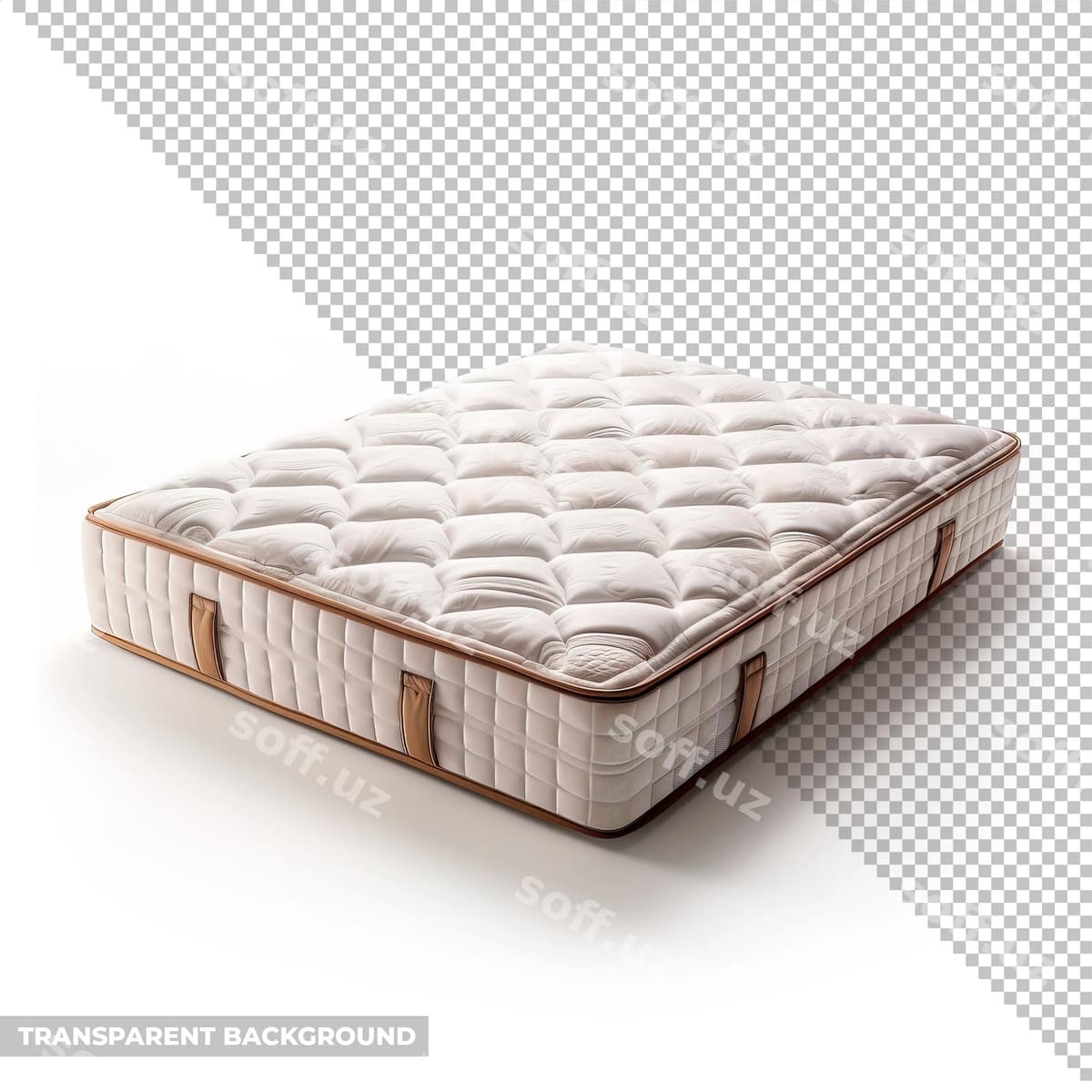 Psd matratse orqa fonsiz ajraltirilgan | Psd mattress isolated without background