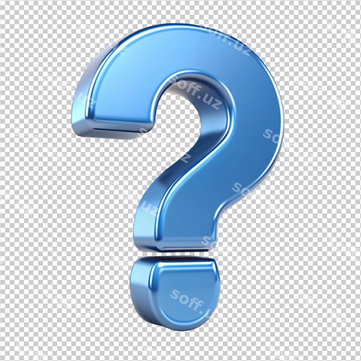 Savol belgisi shaffof orqa fonda | Question mark transperent back ground