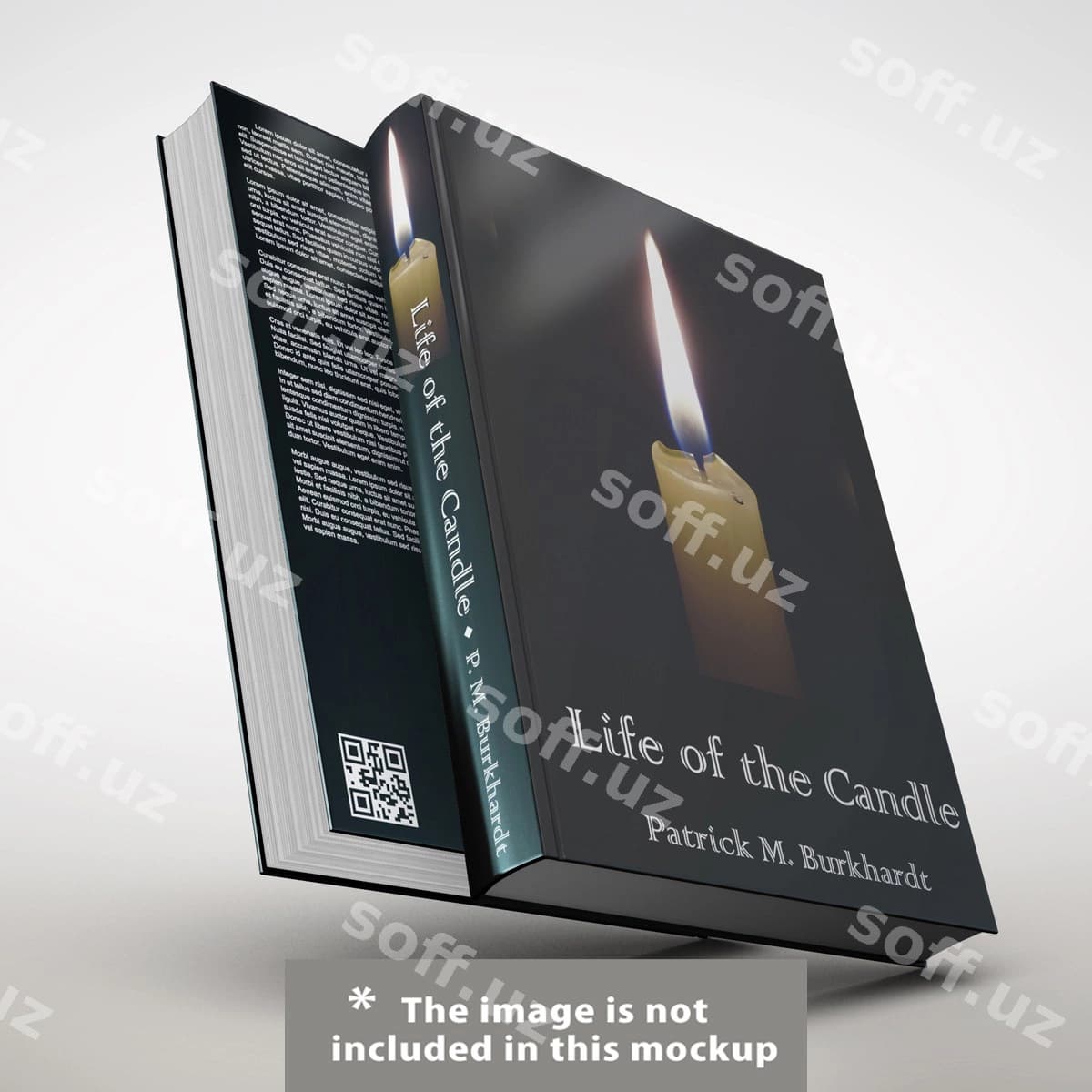 Haqiqiy kitob muqaddasi taqdimoti | Realistic book cover presentation