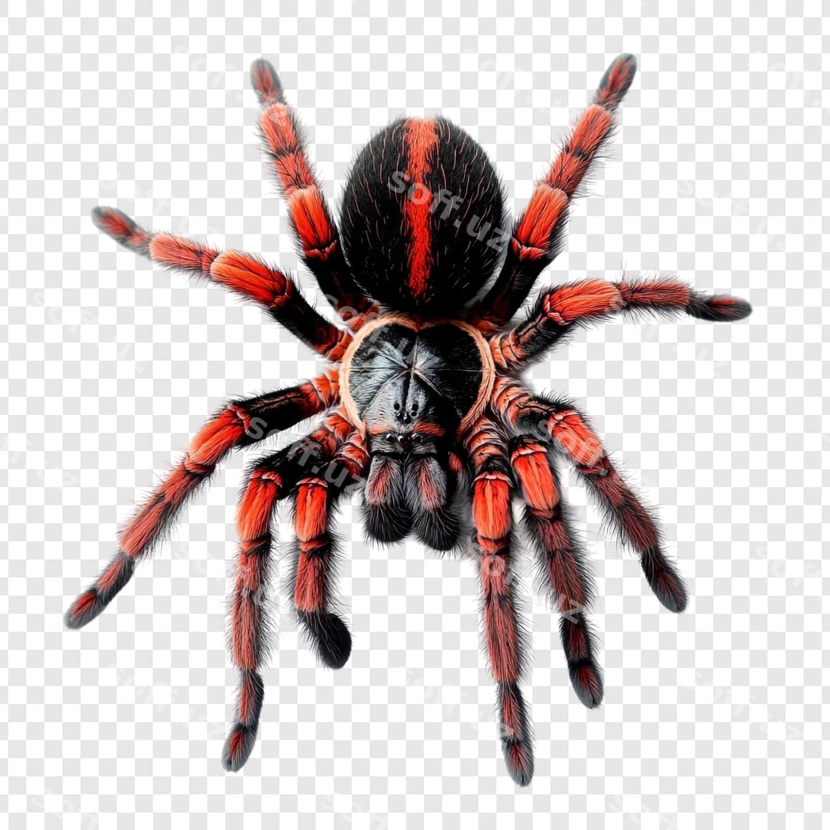 Qizil tarantula ayiq | Red tarantula spider