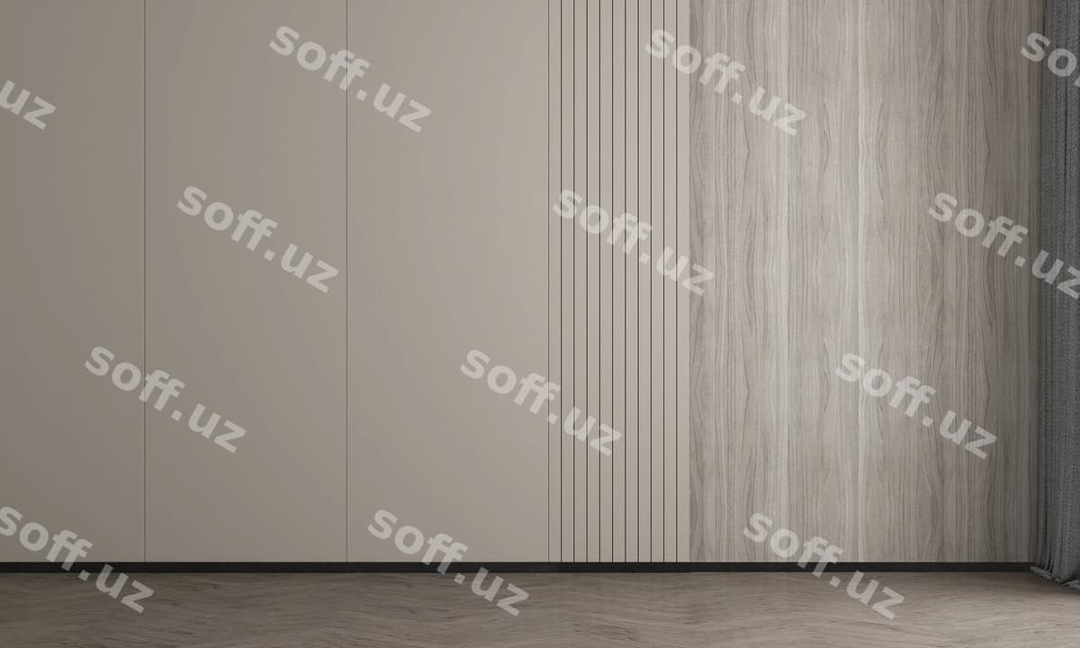 Xona ichki dizayn yog'ochli devor | Room interior design wooden wall