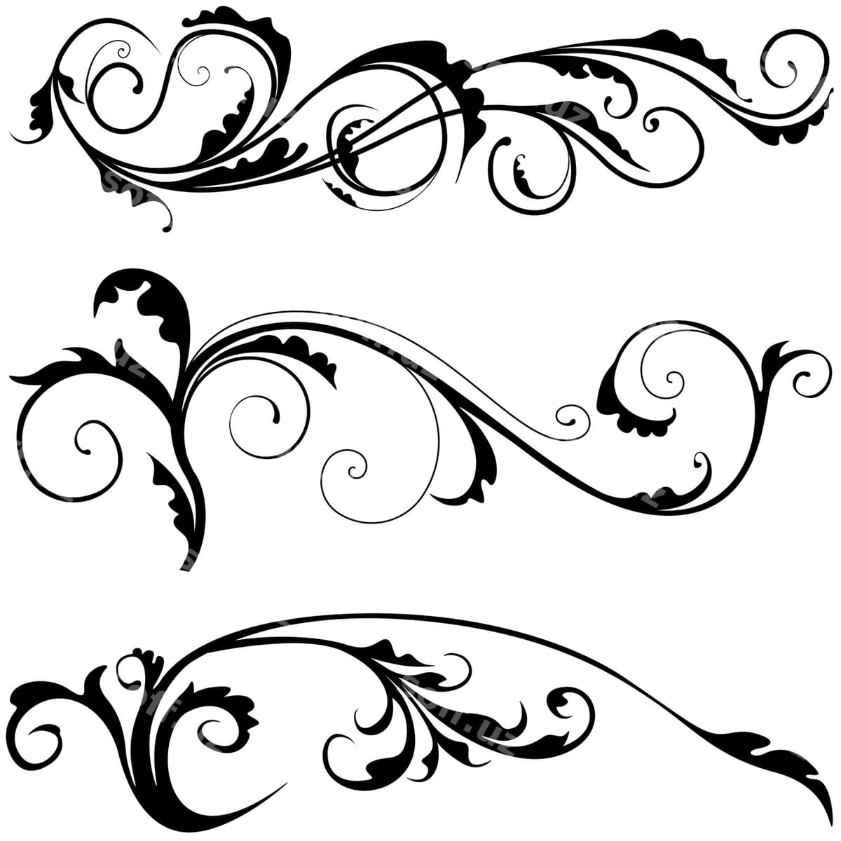 O'rnatish uch gulli dekoratsiyani | Set three floral decorations
