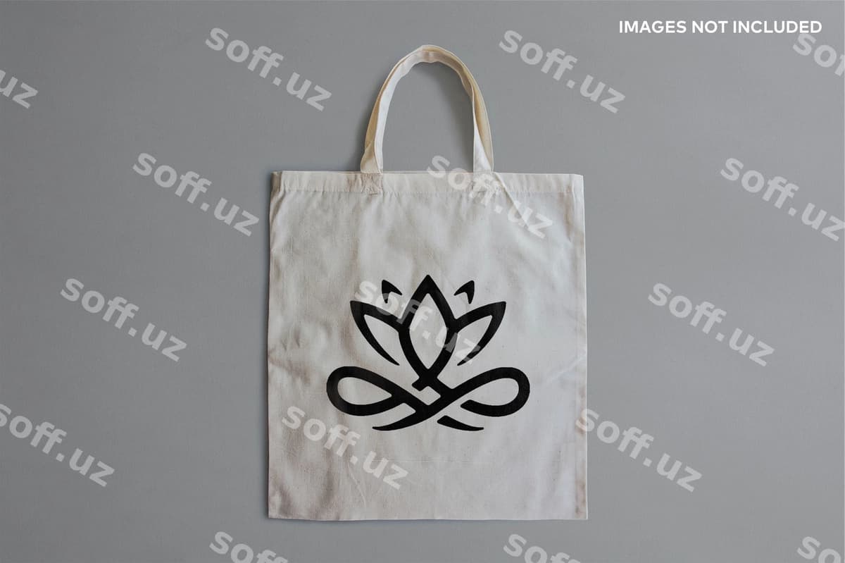 Xarid sumka namunasi | Shopping bag mockup