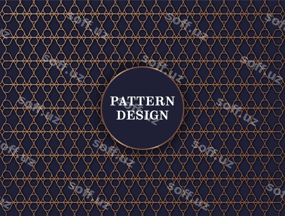 Oddiy shablon fonda tafsilotlari | Simple pattern background template