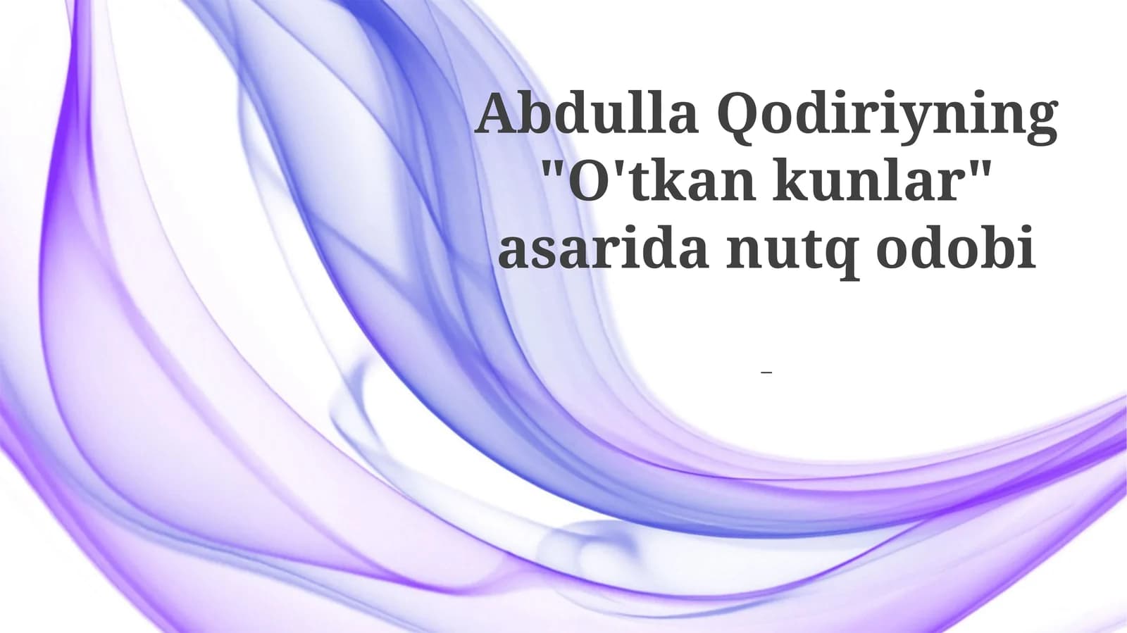 O'tkankunlar
