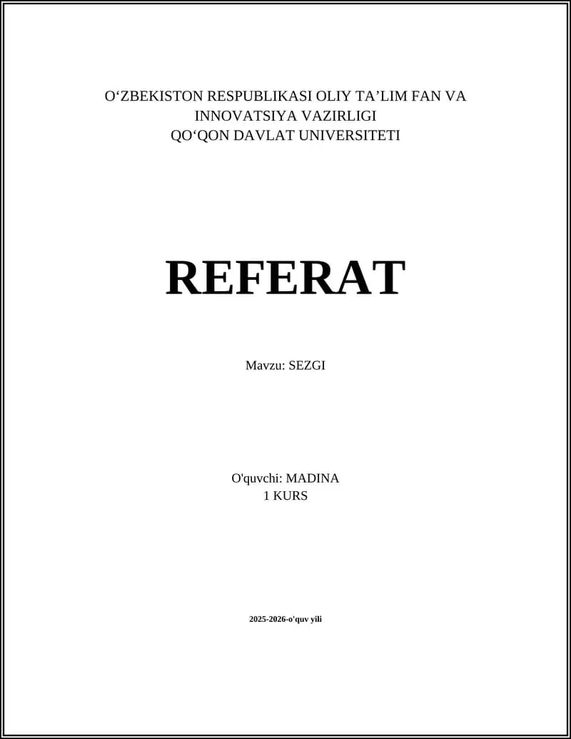 SEZGI