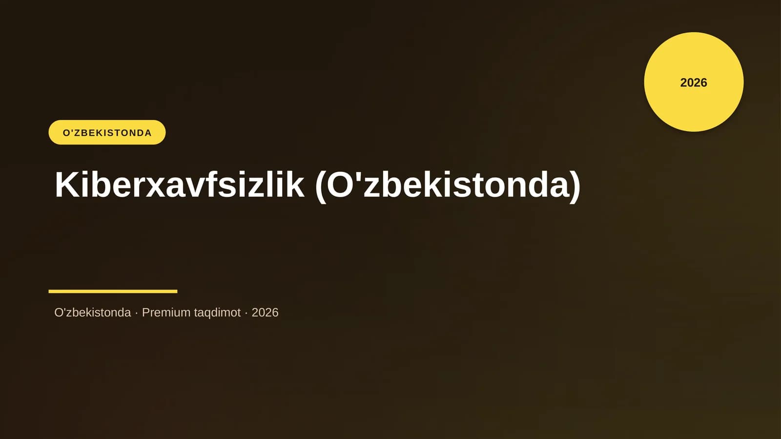 Kiberxavfsizlik (O'zbekistonda)