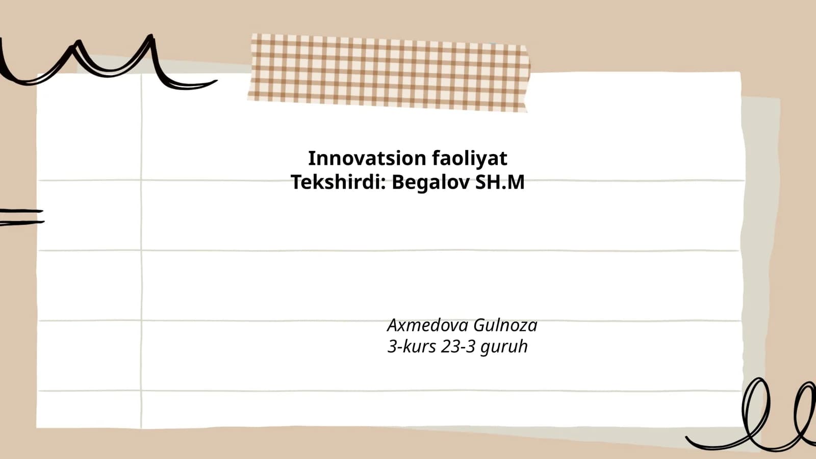 Innovatsion faoliyat