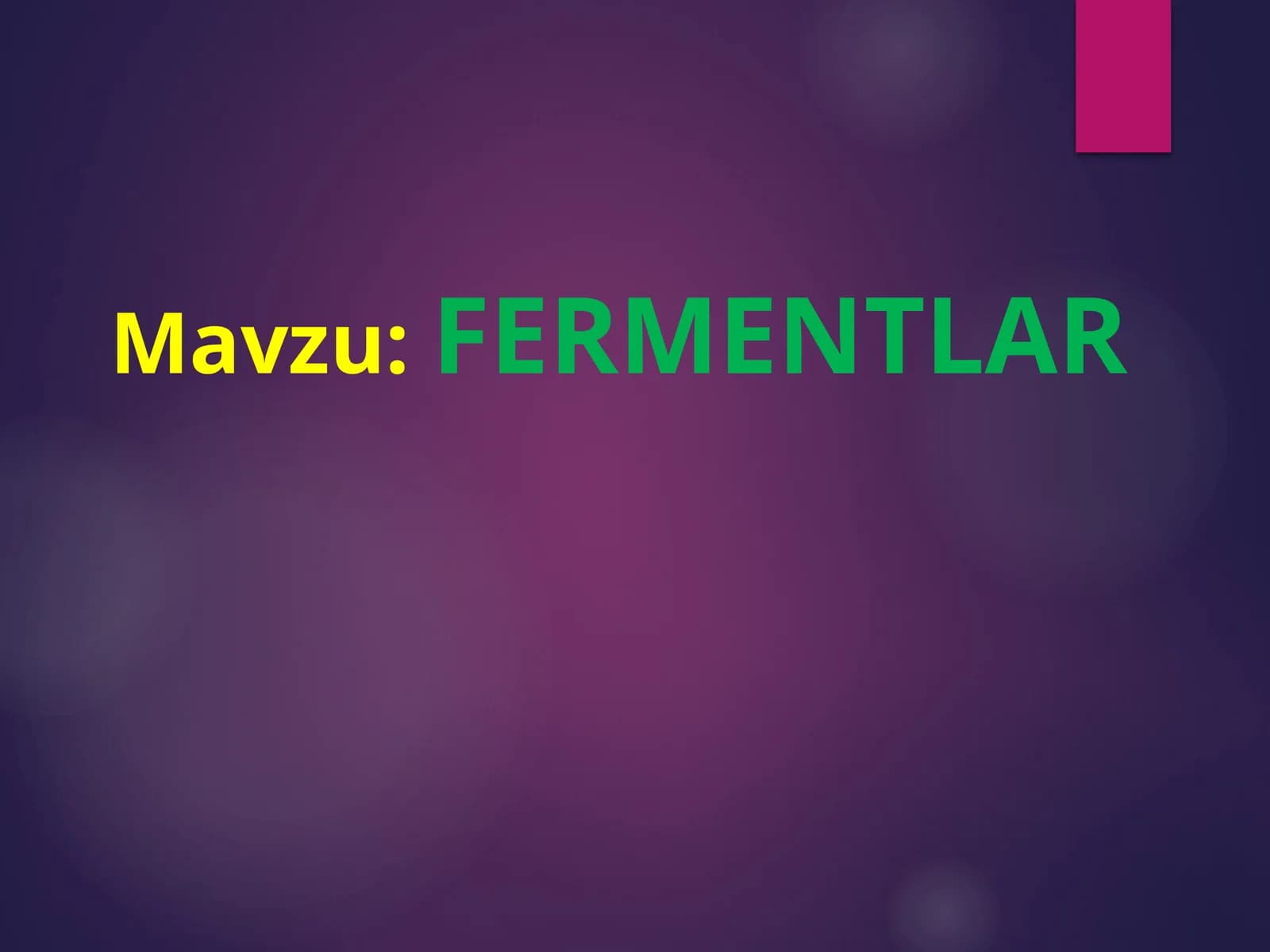 FERMENTLAR