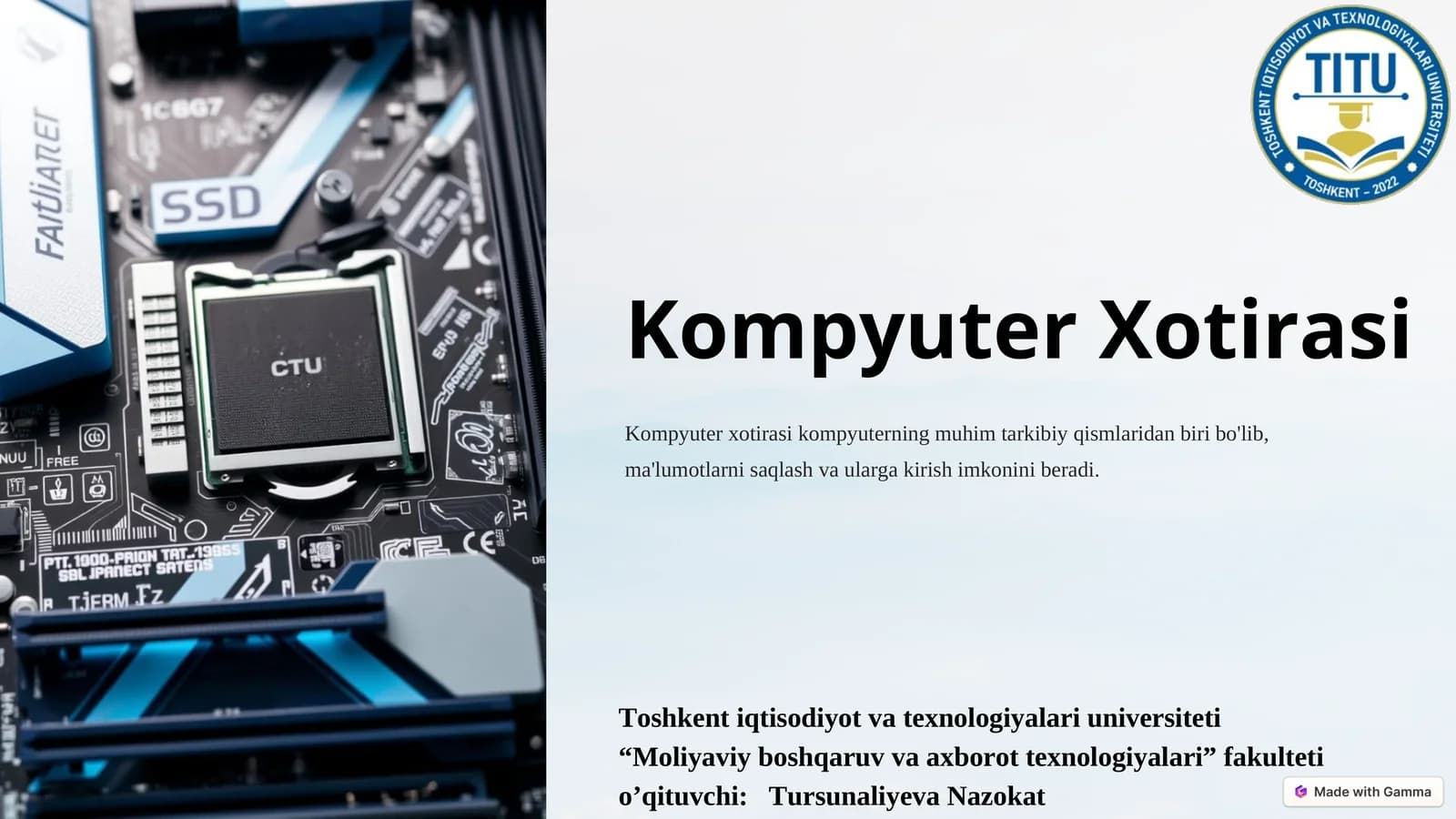 Kompyuter Xotirasi