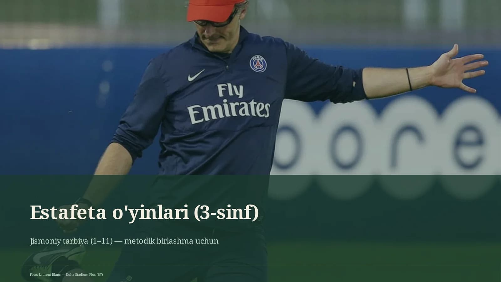 Estafeta o'yinlari (3-sinf)