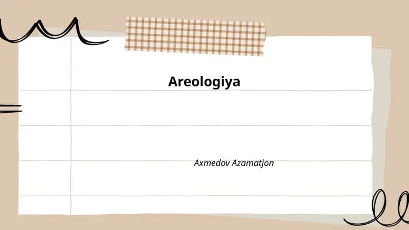 Areologiya