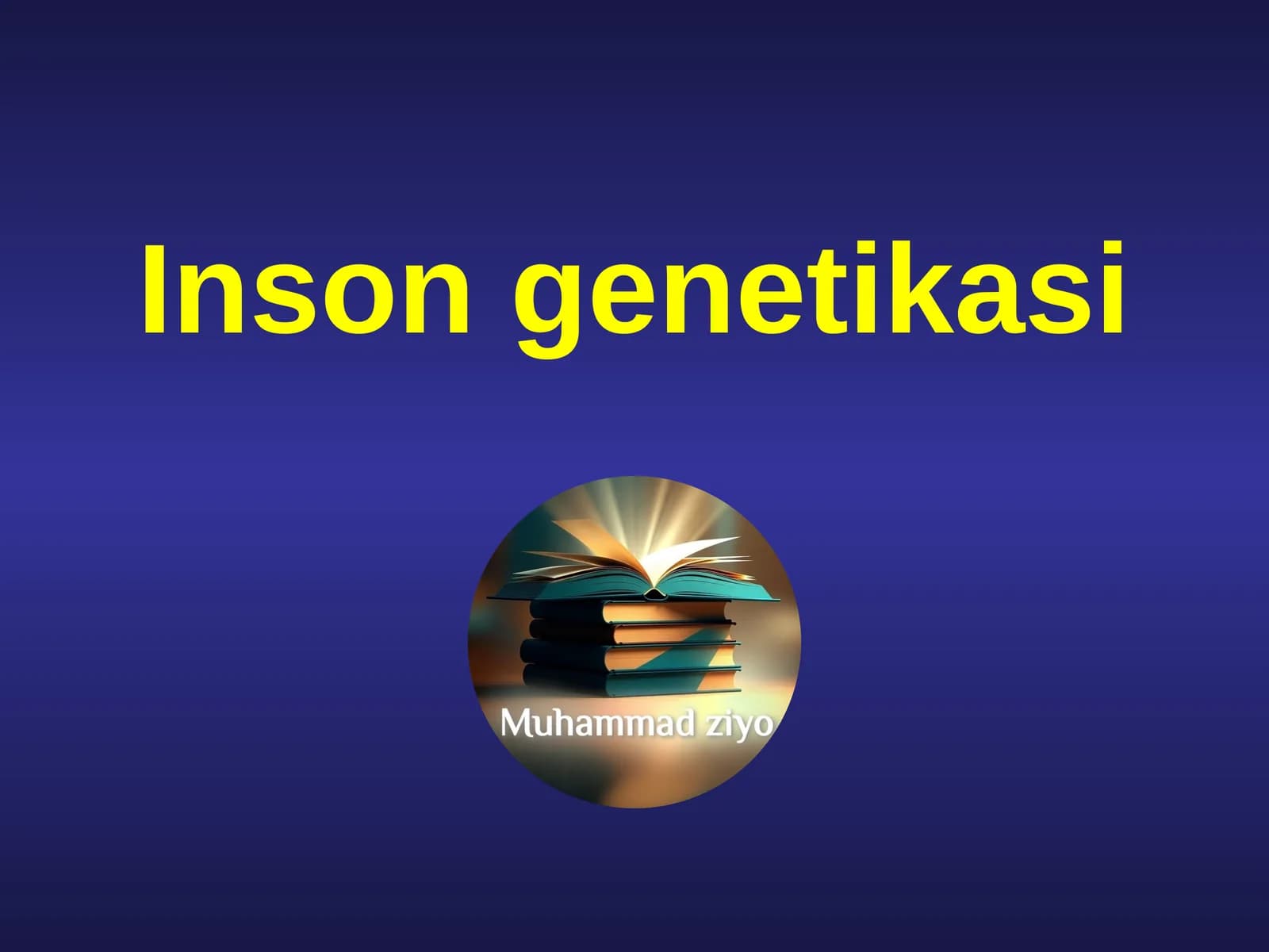 Inson genetikasi
