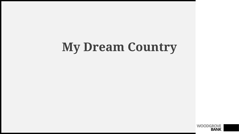 My Dream Country
