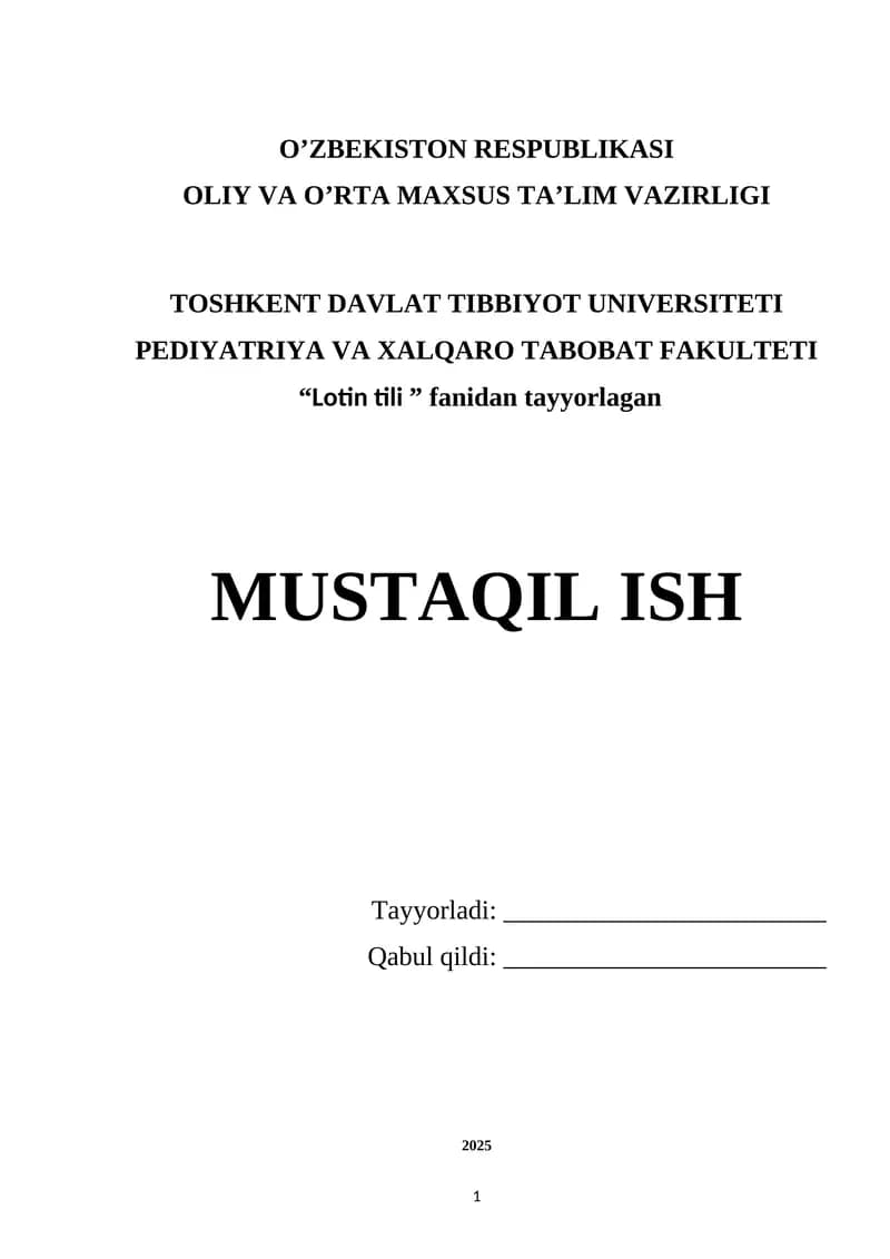 Tibbiyot Emblemasi