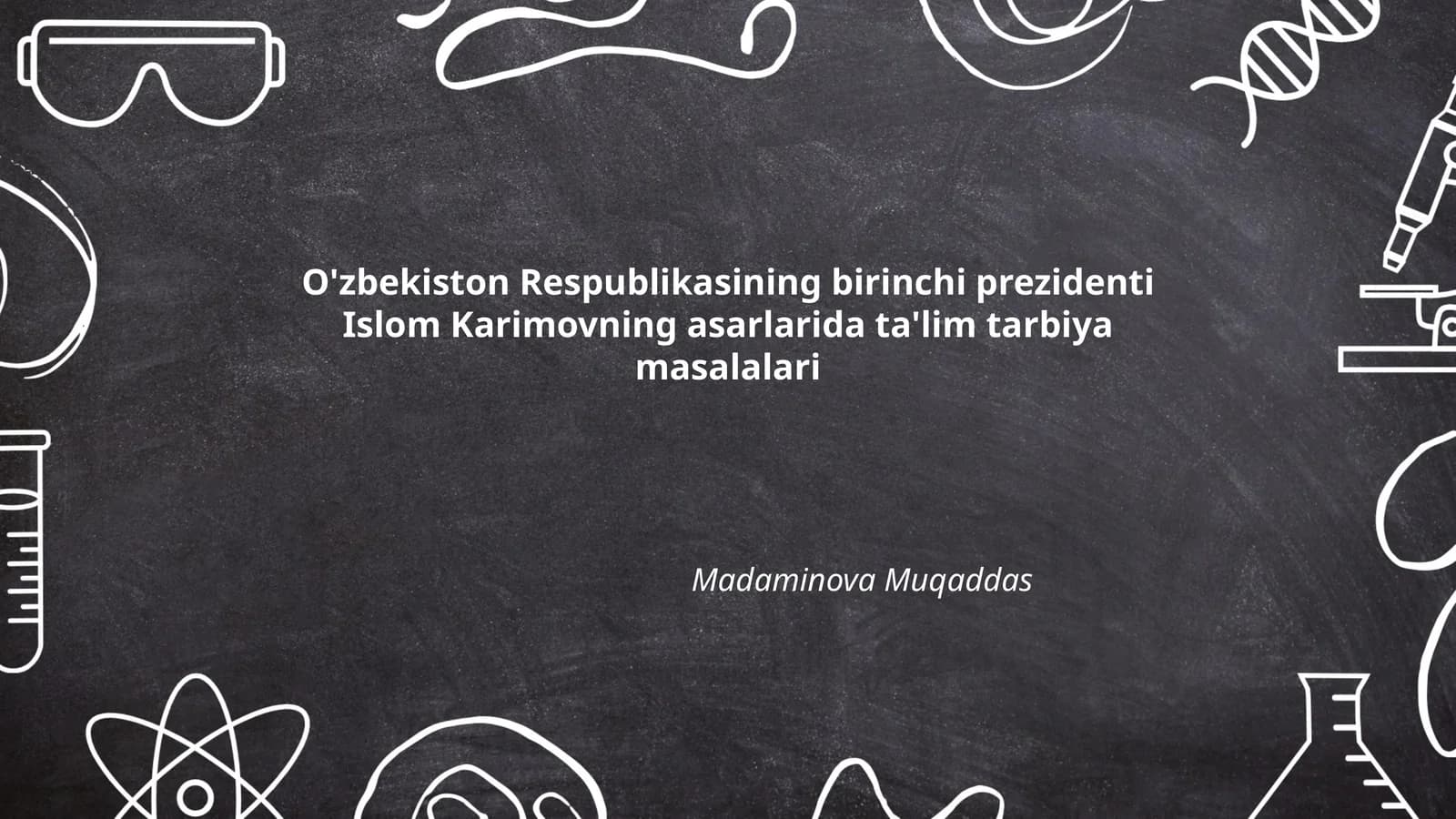 Ta'limning milliy asoslari