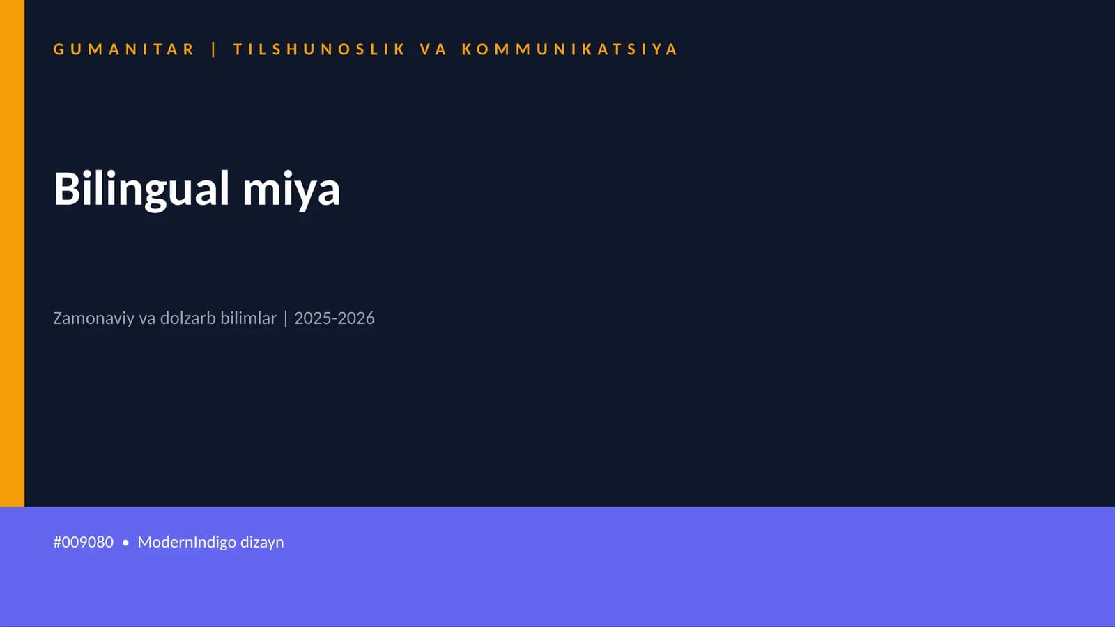Bilingual miya