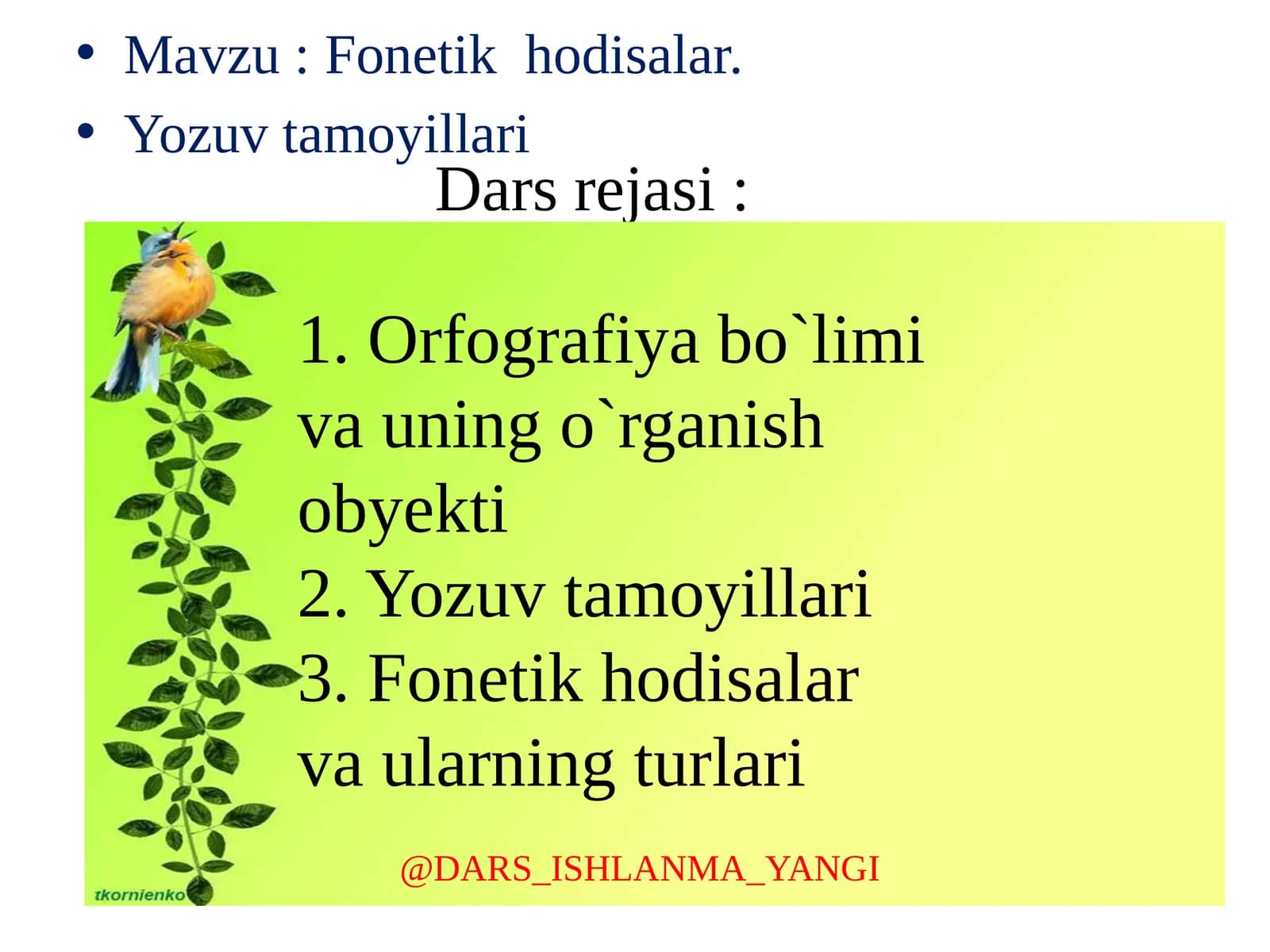 Fonetik hodisalar