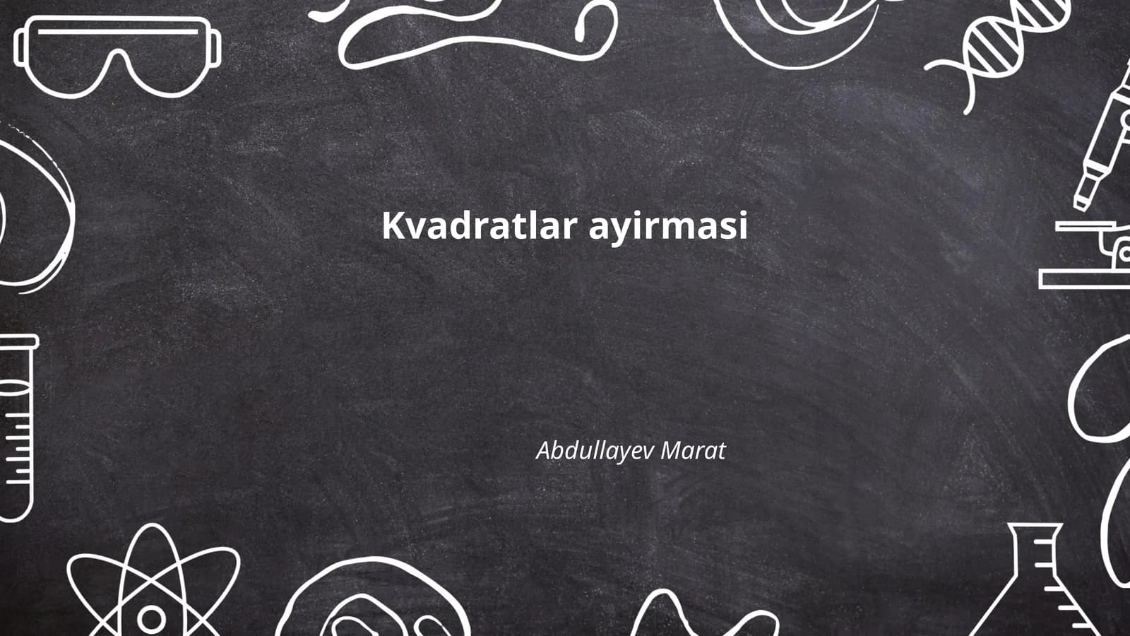 Kvadratlar ayirmasi