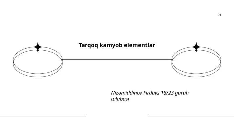 Tarqoq kamyob elementlar