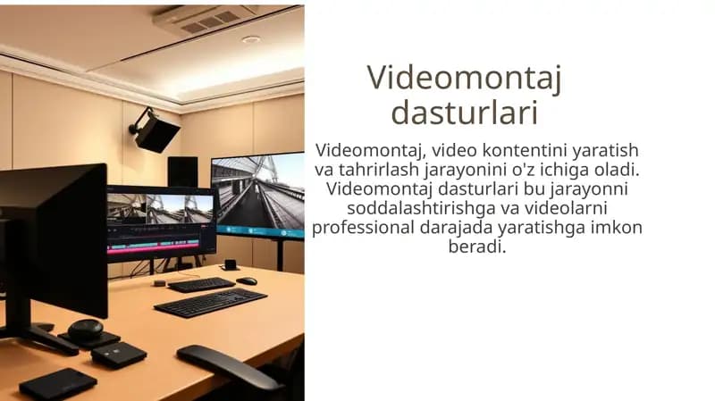 Videomontajdasturlari