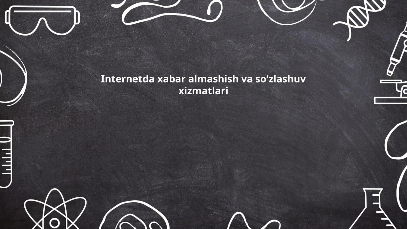 Internetda xabar almashish va soʻzlashuv xizmatlari