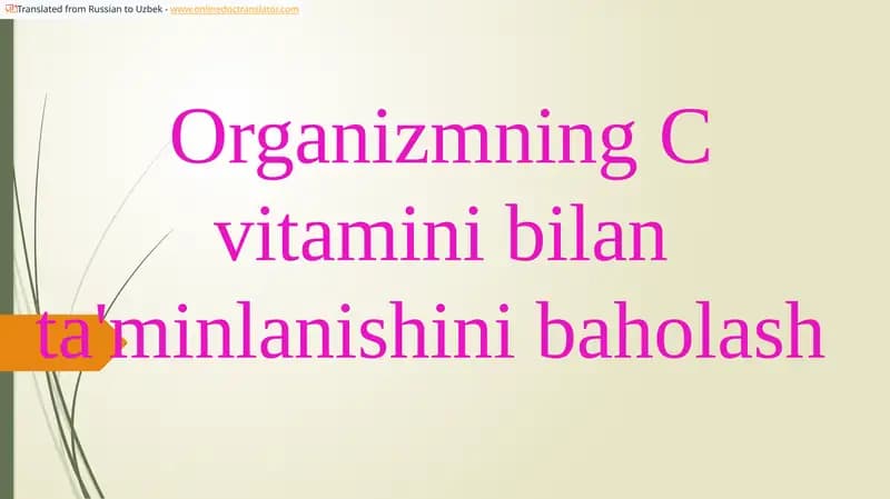 S vitamini