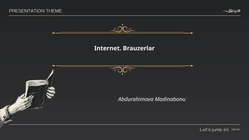 Internet. Brauzerlar