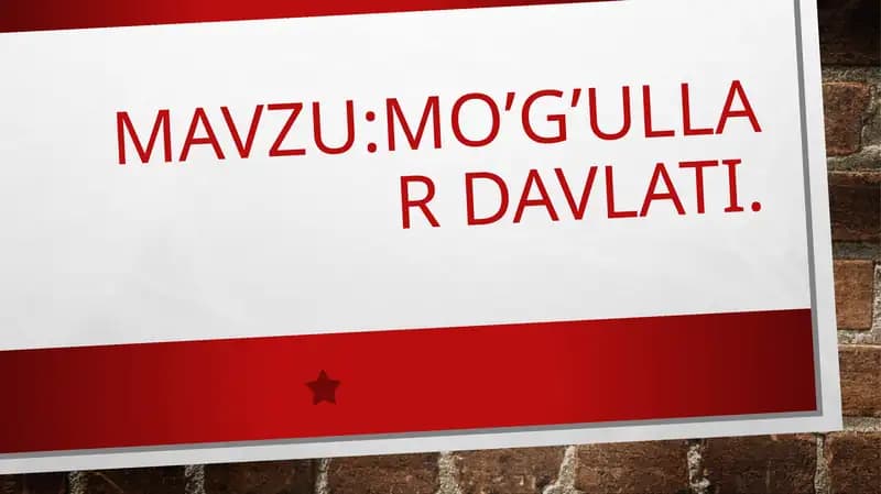 mo’g’ullar davlati