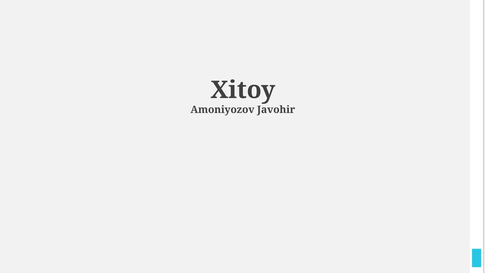 Xitoy