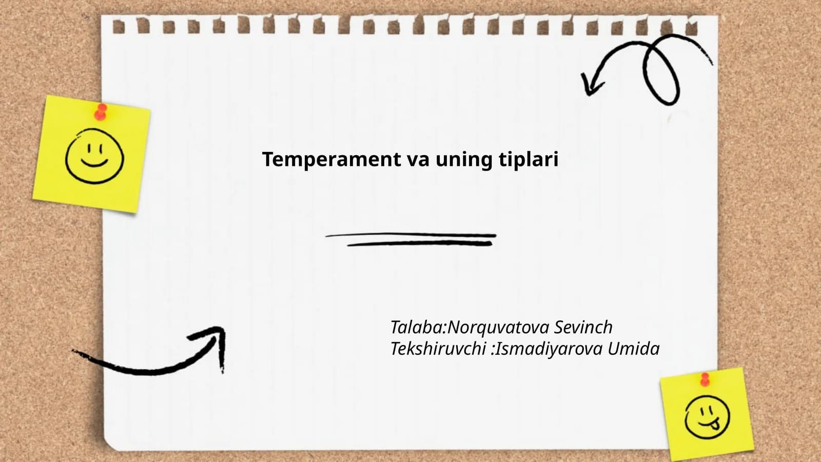 Temperament va uning tiplari