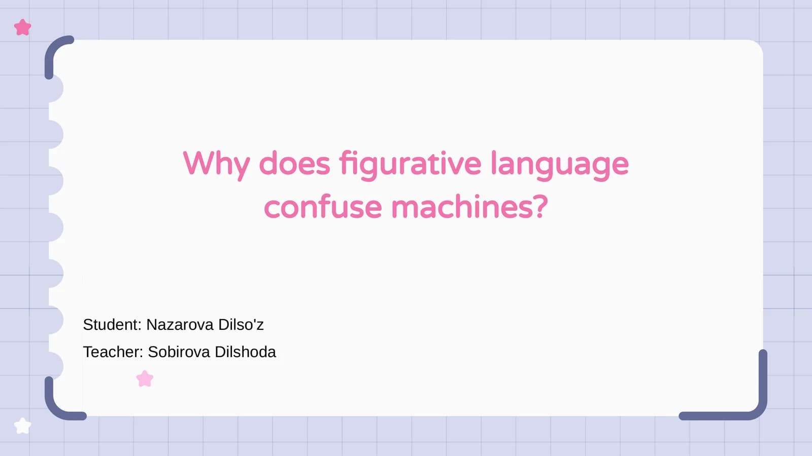Figurative Language and Machine Understanding