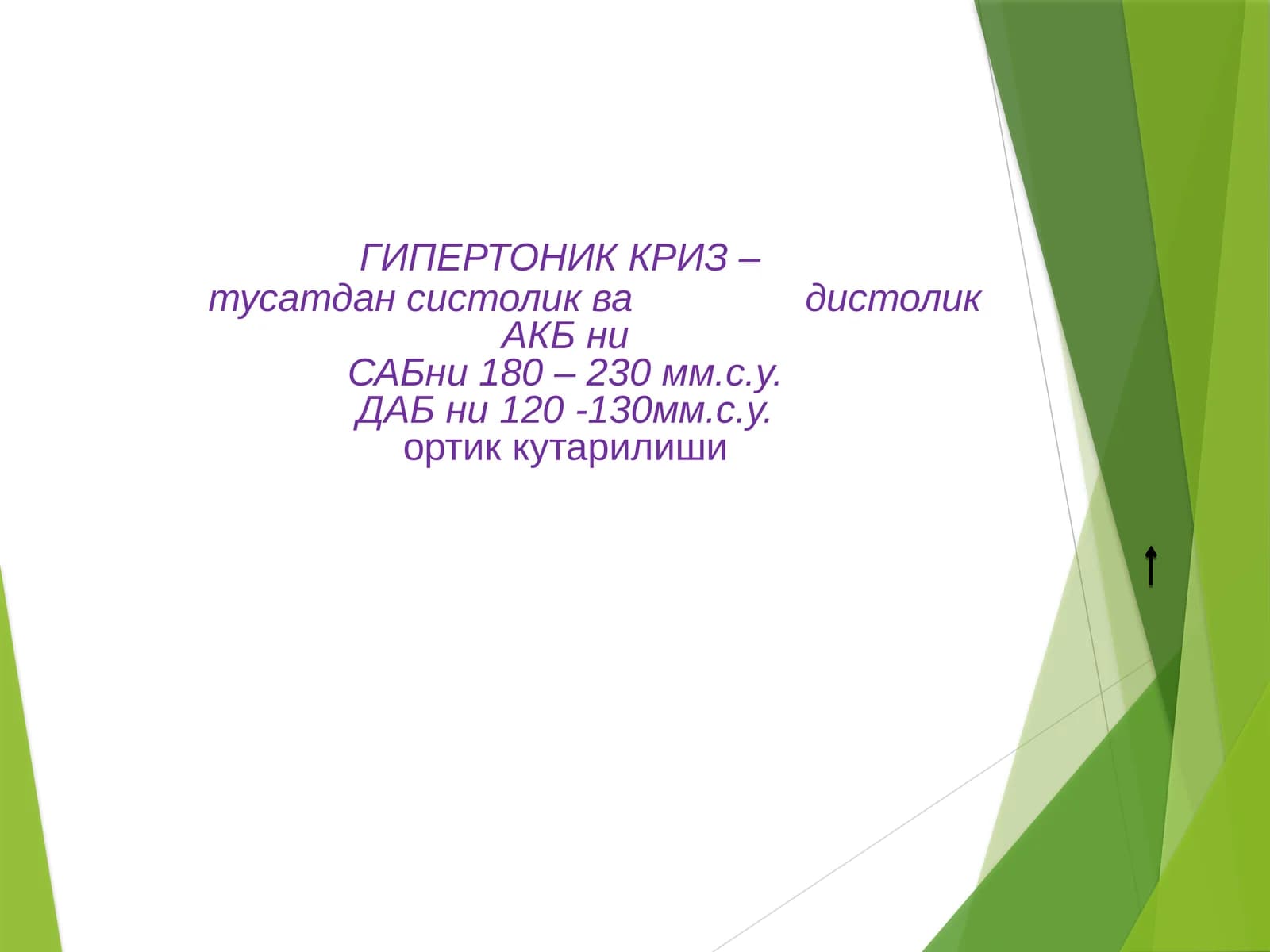 Гипертоник криз