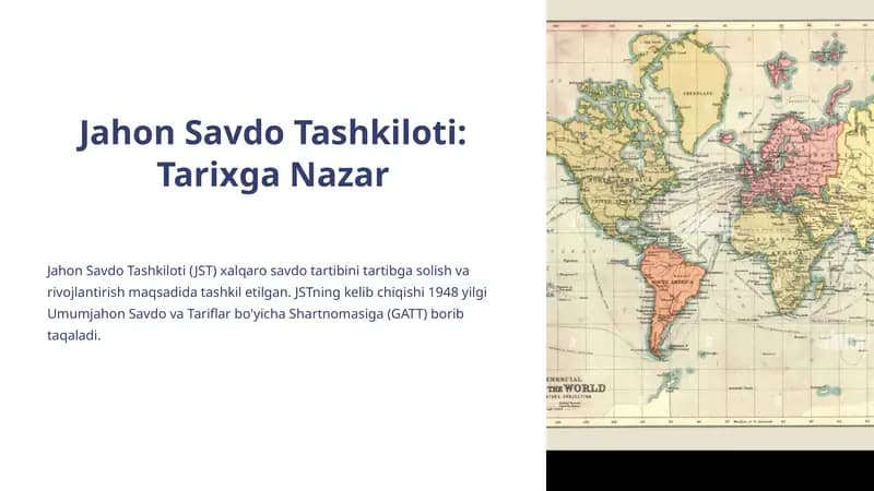 Jahon Savdo Tashkiloti