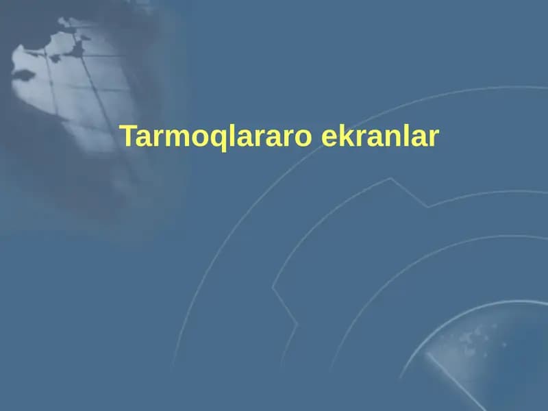 Tarmoqlararoekran