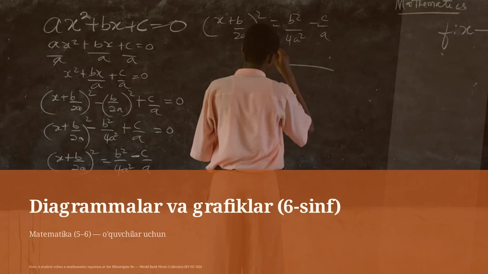 Diagrammalar va grafiklar (6-sinf)