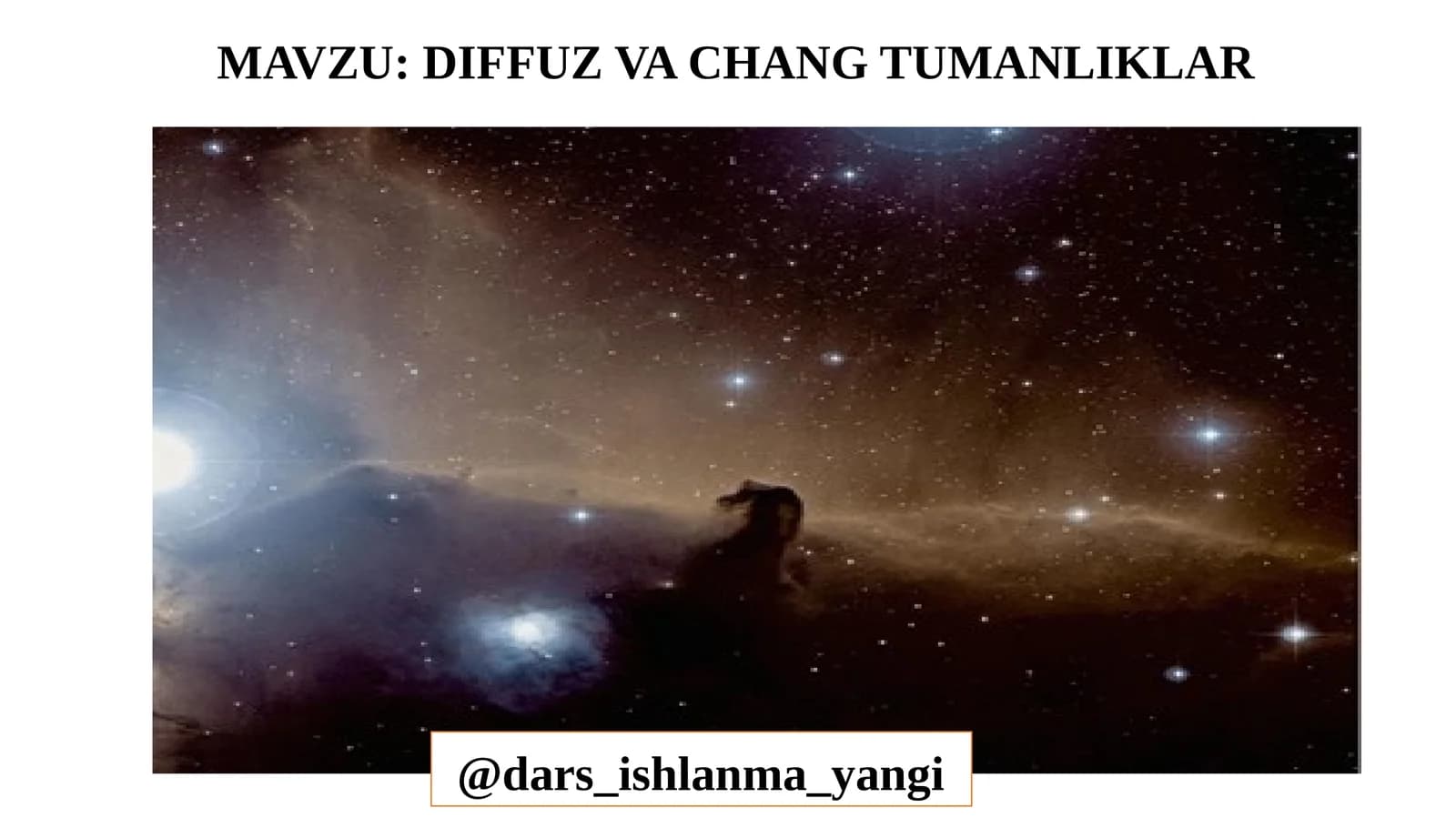 DIFFUZ VA CHANG TUMANLIKLAR