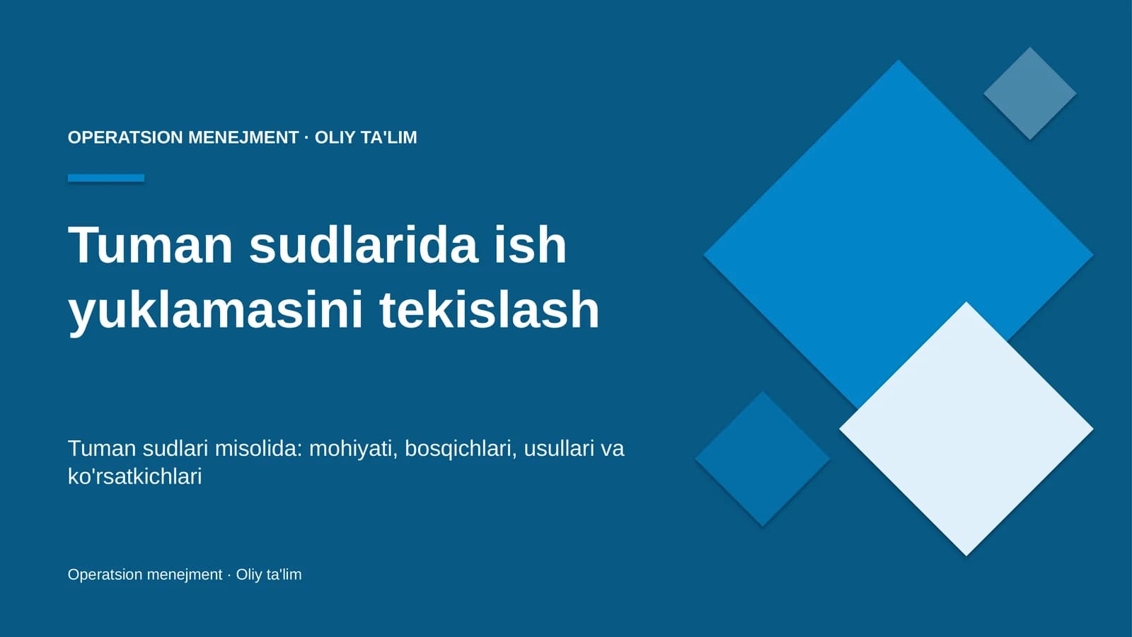 tuman sudlarida ish yuklamasini tekislash 4882