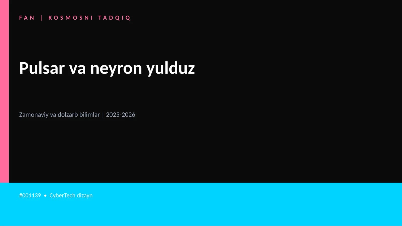 Pulsar va neyron yulduz