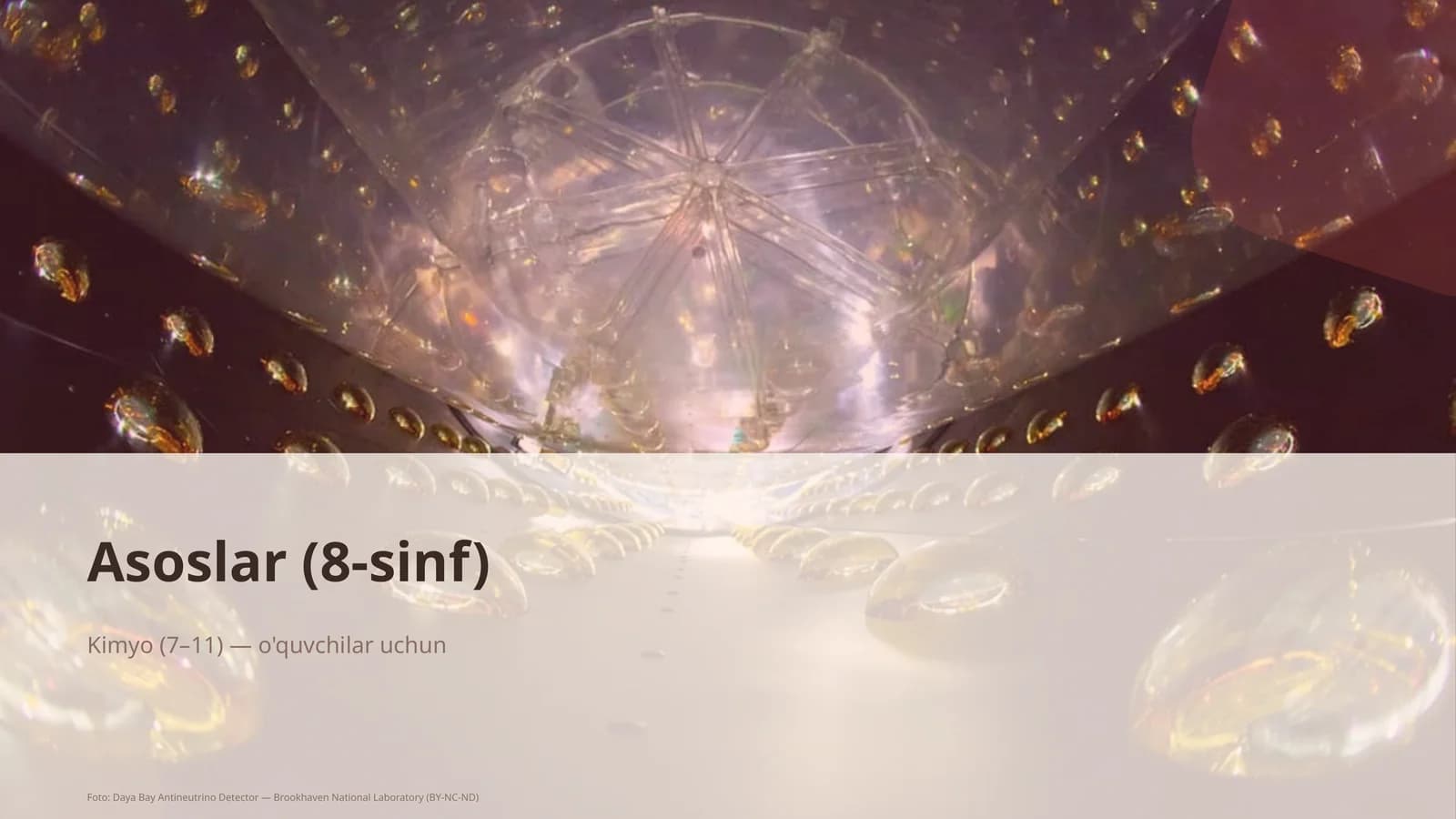Asoslar (8-sinf)