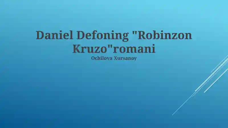 Robinzon Kruzo