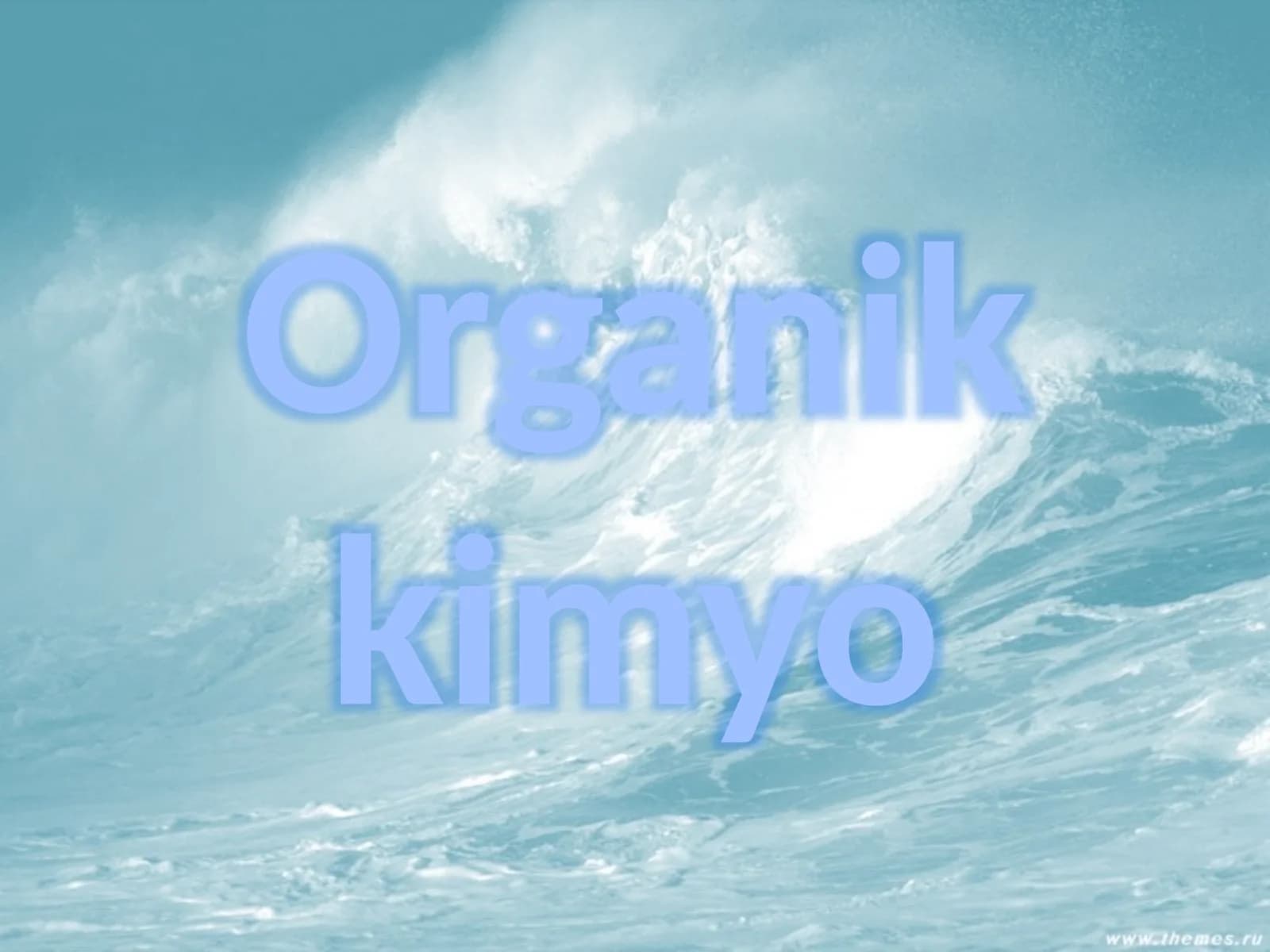 Organikkimyo