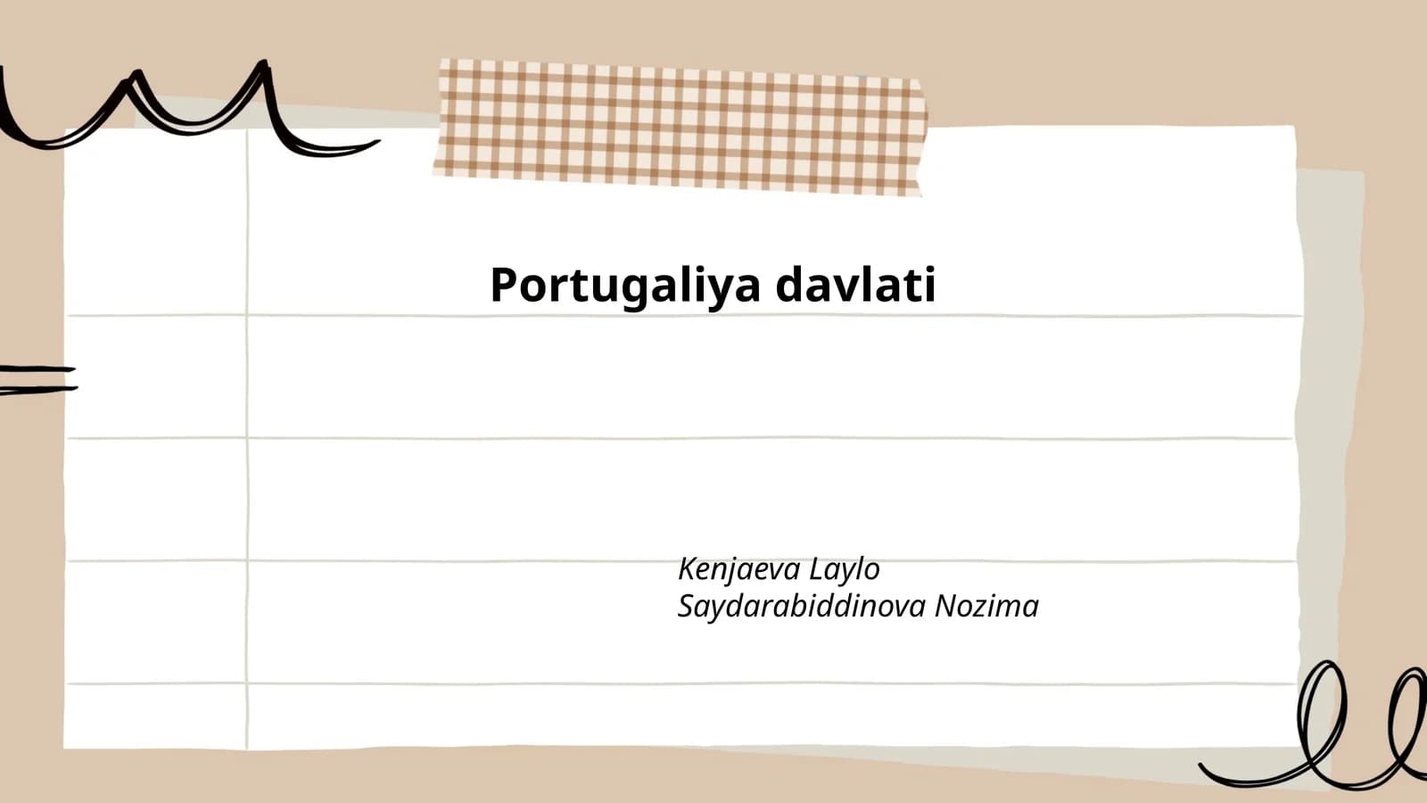 Portugaliya davlati tarixi