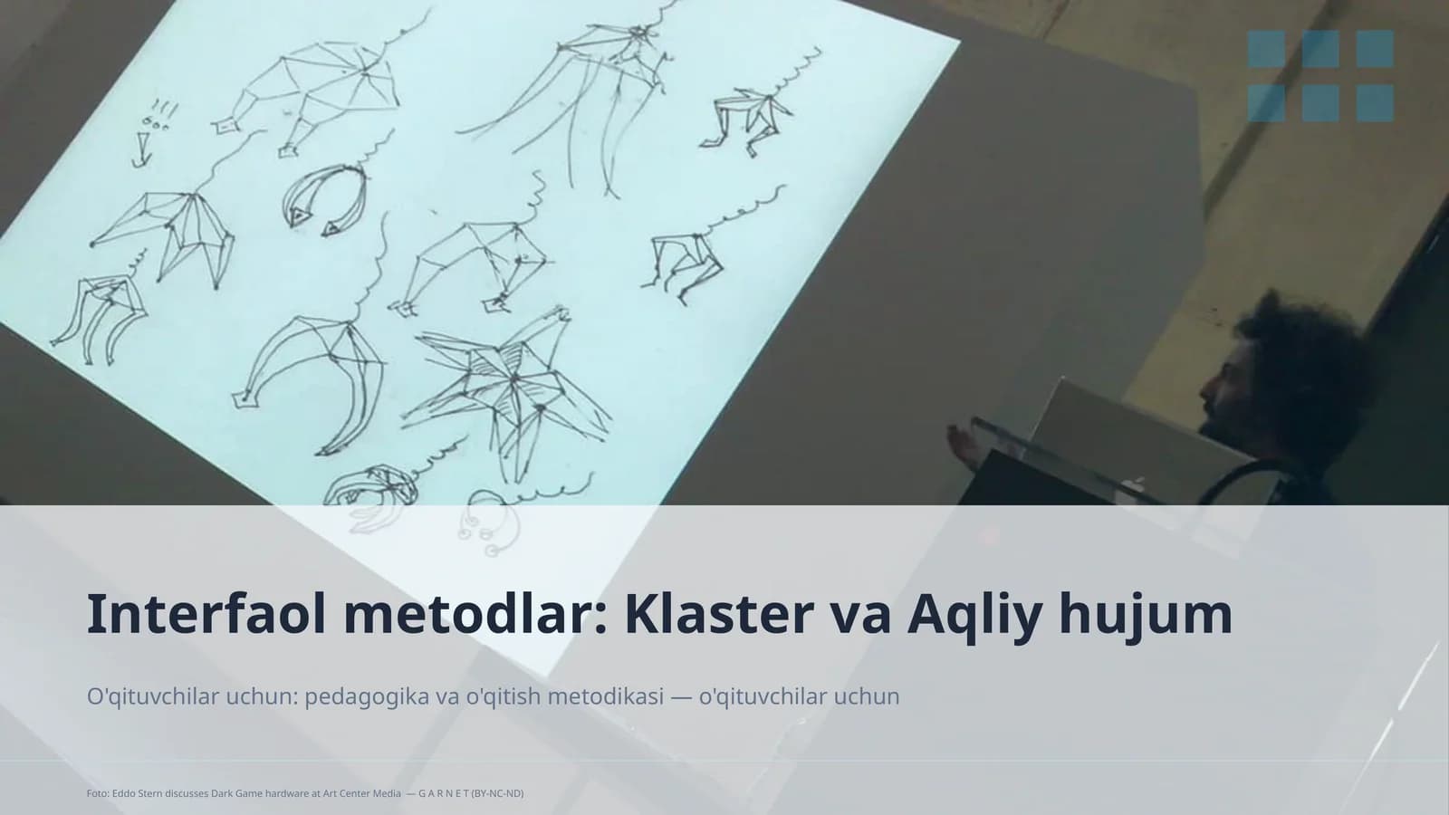 Interfaol metodlar: Klaster va Aqliy hujum