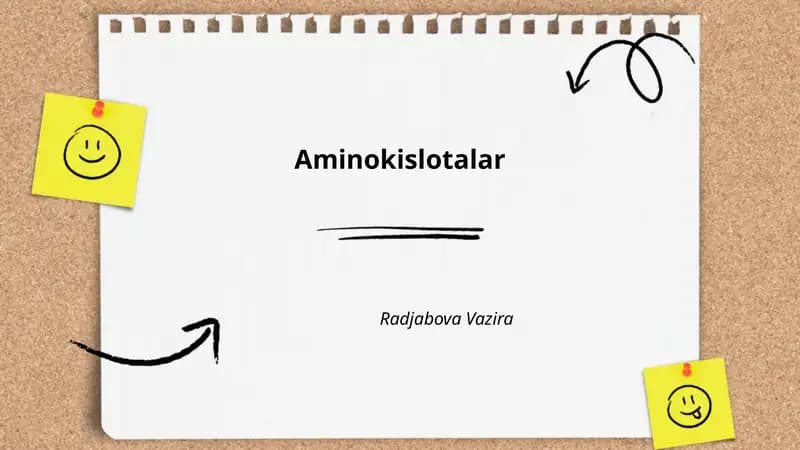 Aminokislotalar