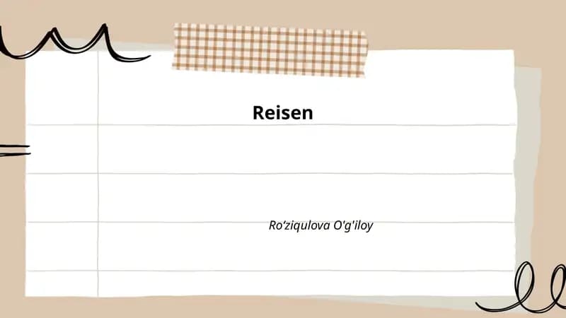 Reisen