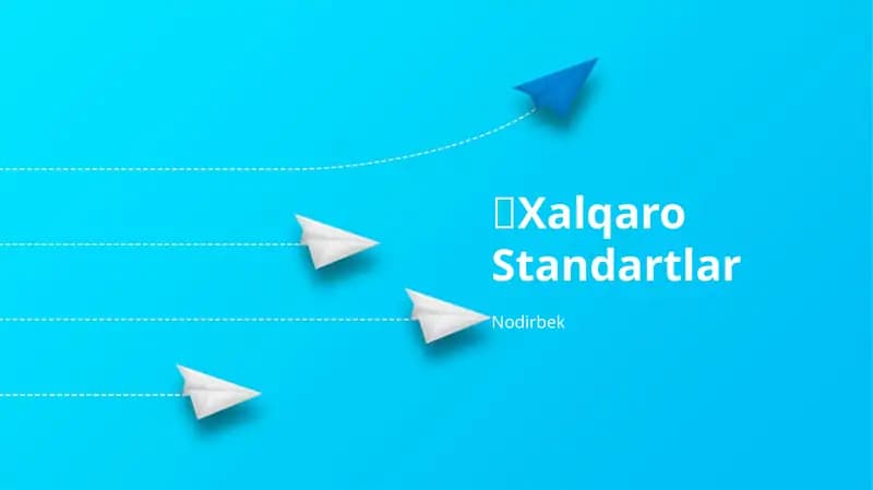 Xalqaro Standartlar
